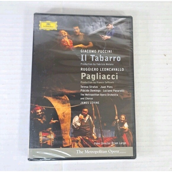Il Tabarro / Pagliacci Opera Double Feature DVD New Sealed Classic Performance - Picture 1 of 2